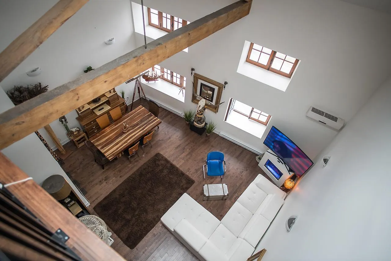 モントリオール 3-Storey Penthouse With Old Port Viewアパートホテル アパートホテル