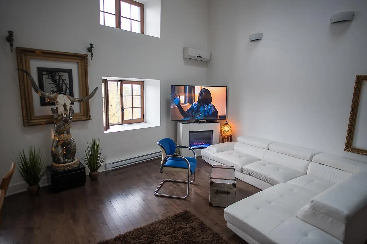 アパートホテル モントリオール 3-Storey Penthouse With Old Port Viewアパートホテル